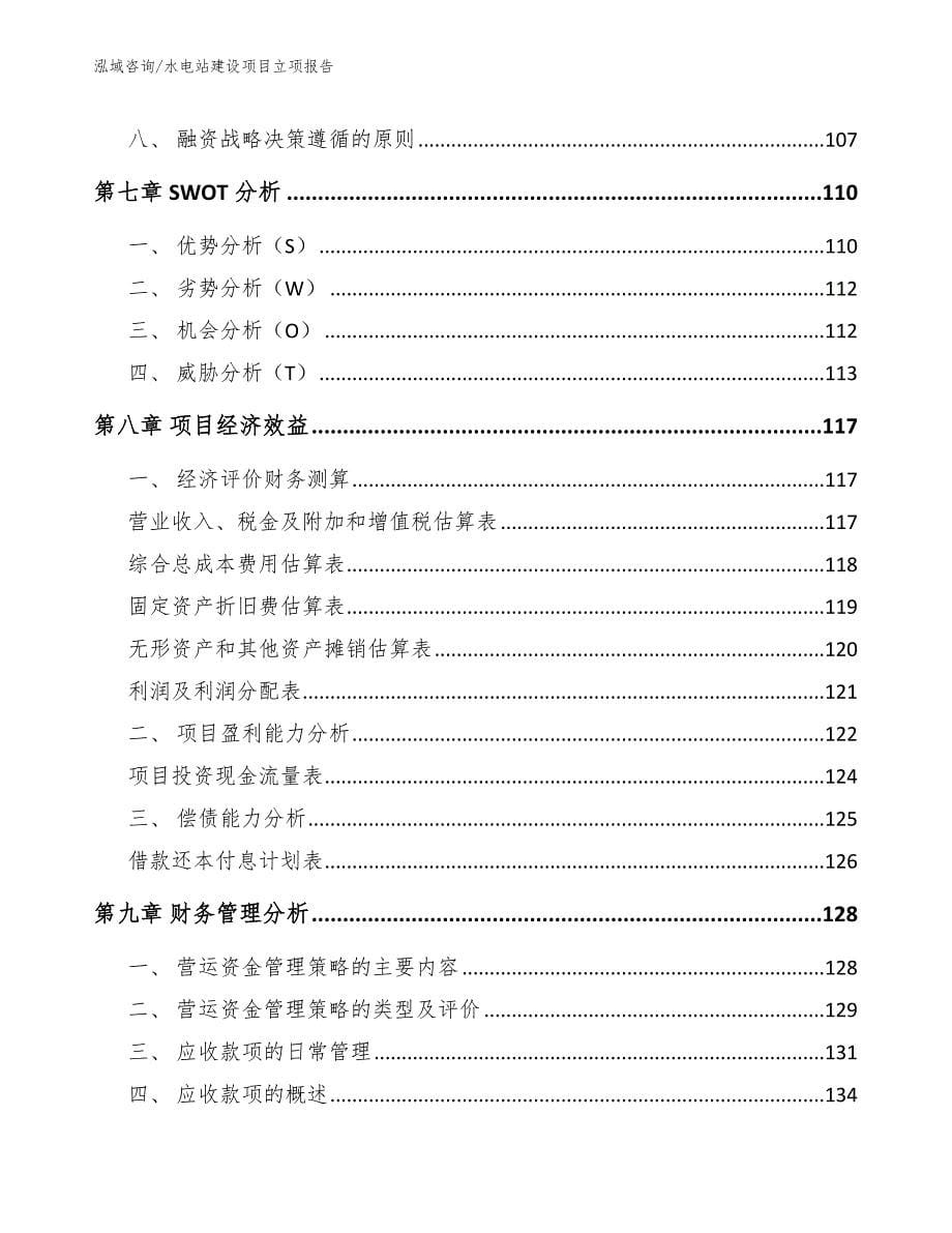 水电站建设项目立项报告_第5页