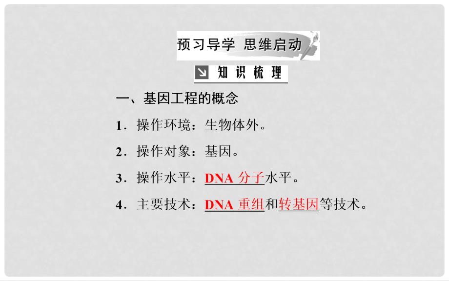 高中生物 专题1 基因工程 1.1 DNA重组技术的基本工具课件 新人教版选修3_第3页