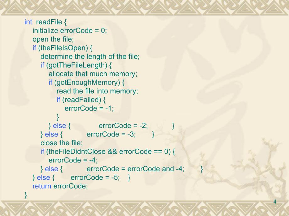 Java程序设计英文版课件：ch12 Error Handling with Exceptions_第4页