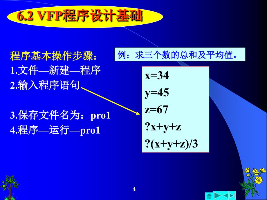 沈阳农业大学vf课件第六章_第4页