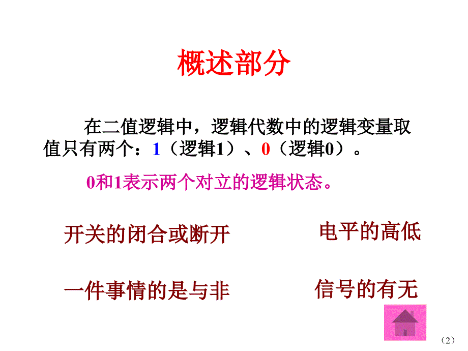 逻辑代数基本公式及定律_第2页