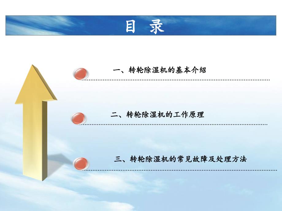 转轮除湿机工作原理及故障处理PPT_第2页