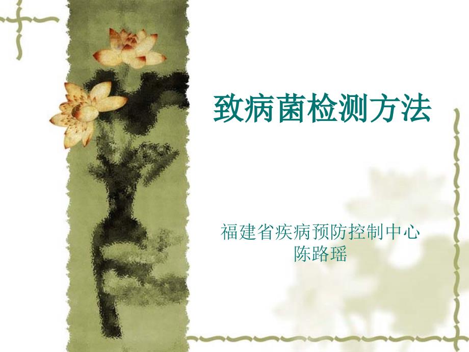 致病菌检验方法((cly)_第1页