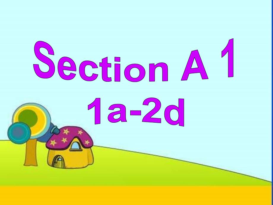 八年级上第五单元SectionA（1a-2d）课件_第3页