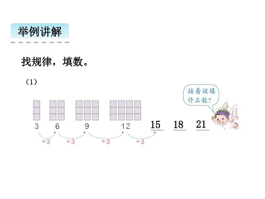 人教版一年级数学下册《72-数的排列规律与数组中的变化规律》课件_第5页