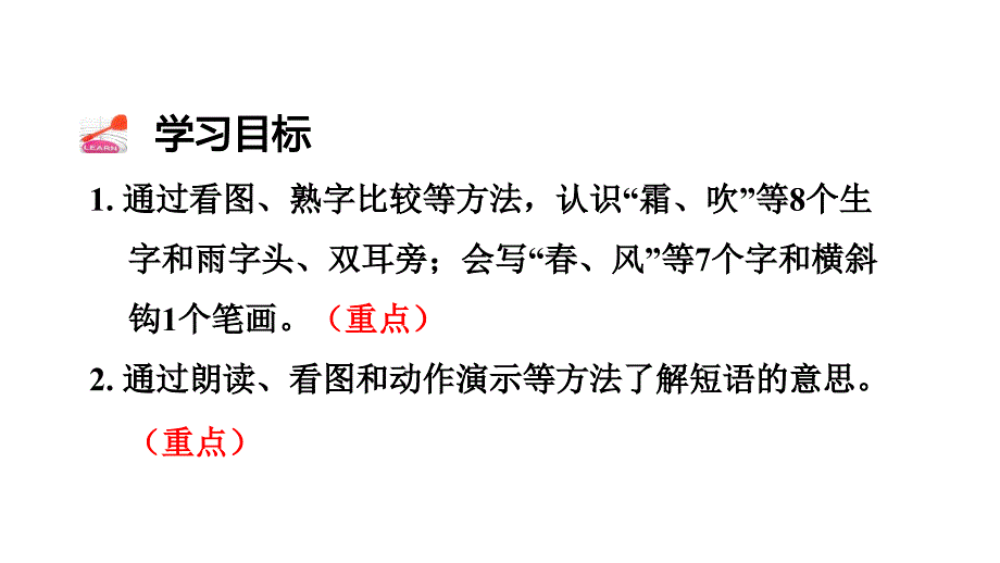 部编版一年级下册语文 识字1 春夏秋冬【第1课时】 公开课课件_第4页