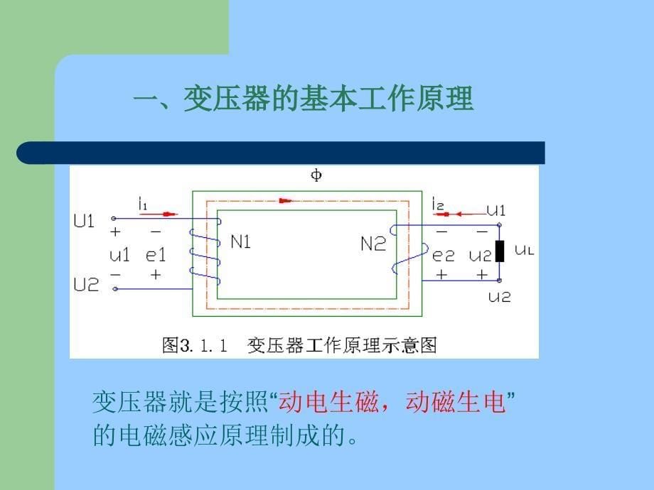 变压器的基本工作原理和结构模板课件_第5页