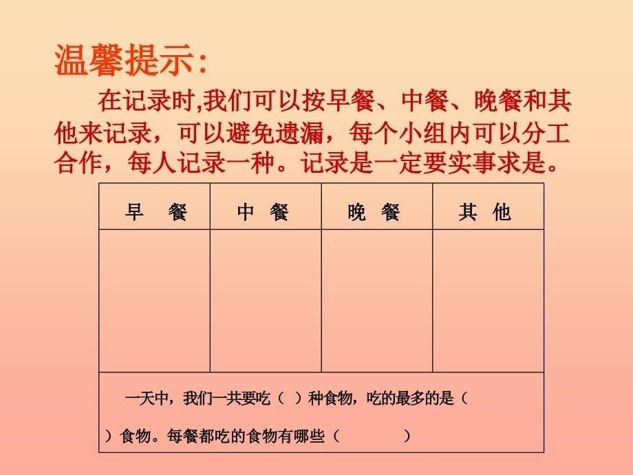 四年级科学下册 3 食物 1 一天的食物课件1 教科版.ppt_第5页