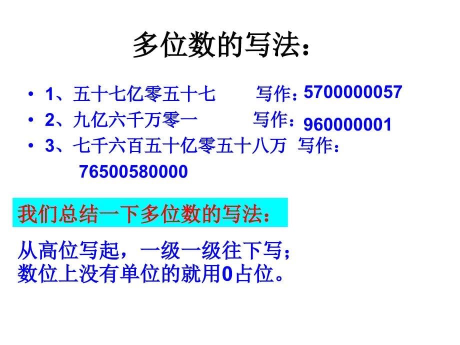 人教版四年级数学上册《大数的认识复习》PPT课件.ppt_第5页