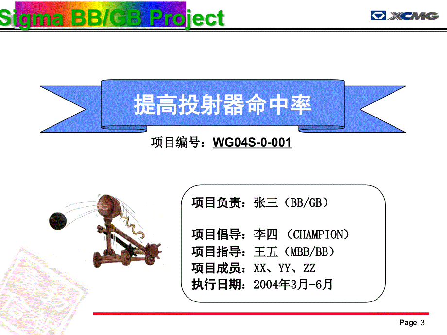 六西格玛项目报告书制作指南_第3页