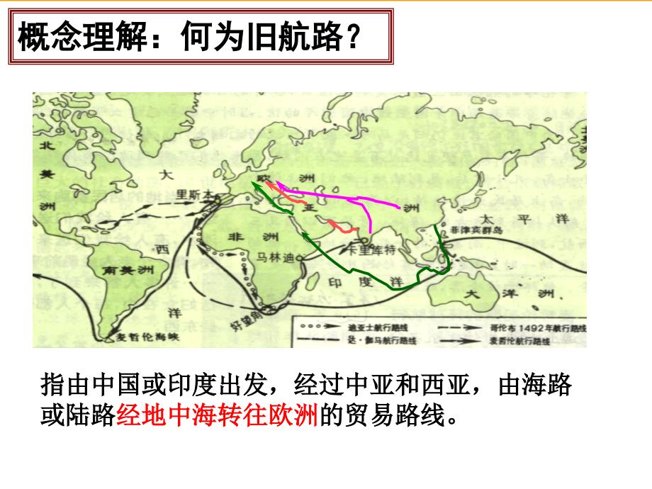 岳麓书社版高中历史必修二2.7新航路的开辟课件2_第2页