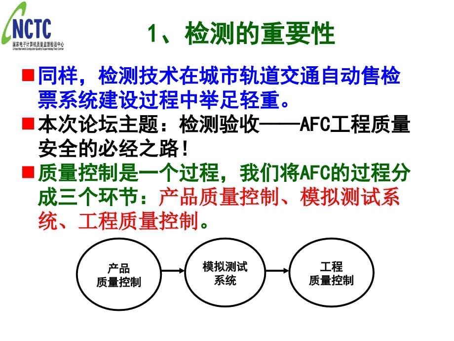 城市轨道交通AFC系统建设质量控制的三个环节_第5页