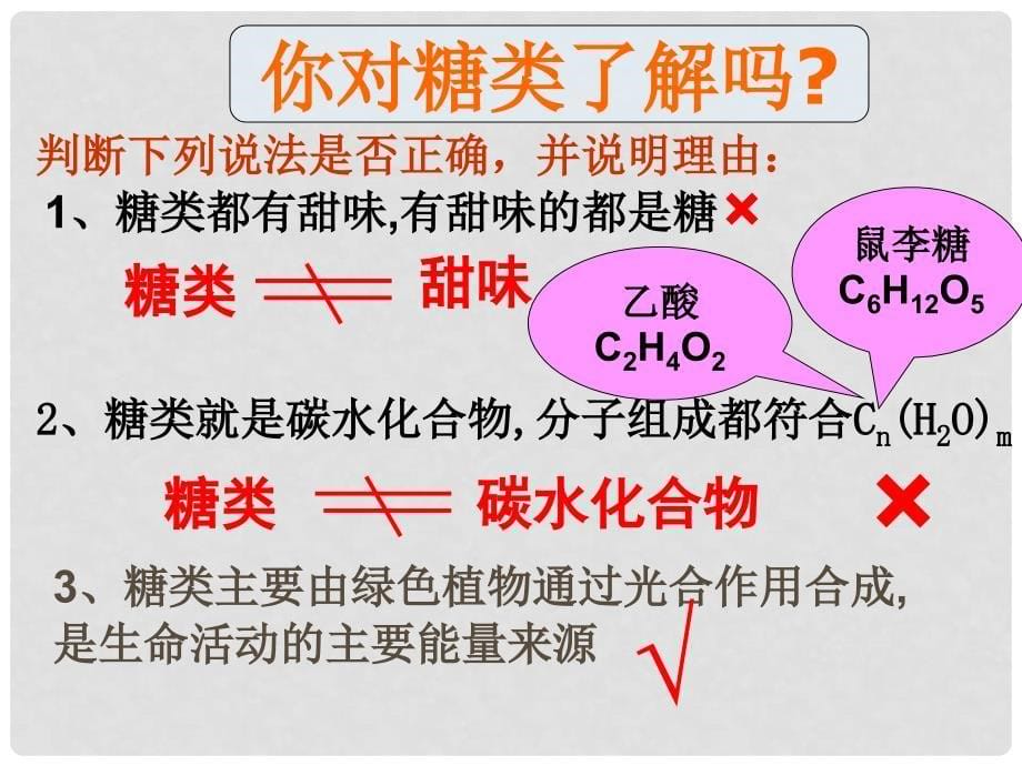 陕西省西安市高二化学 4.2《糖类》课件9 新人教版_第5页