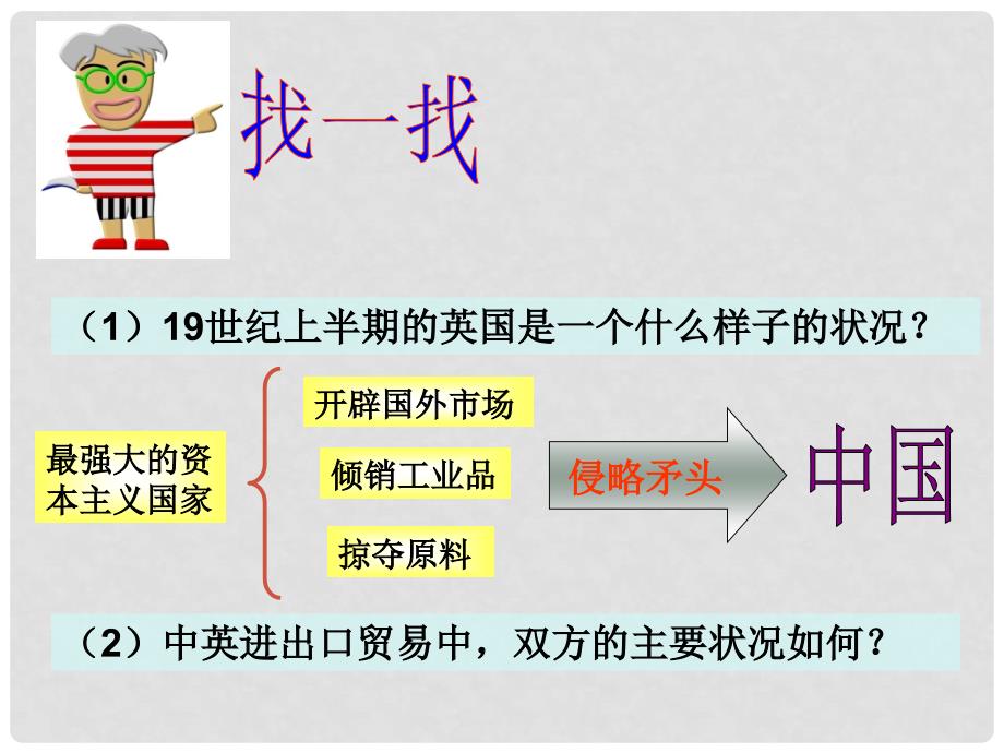 云南省中考历史 2 鸦片战争复习课件_第4页