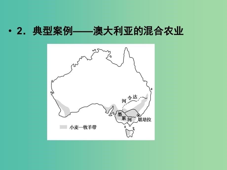 高考地理一轮复习 第8章 区域产业活动 第二节 农业地域类型课件 湘教版.ppt_第5页