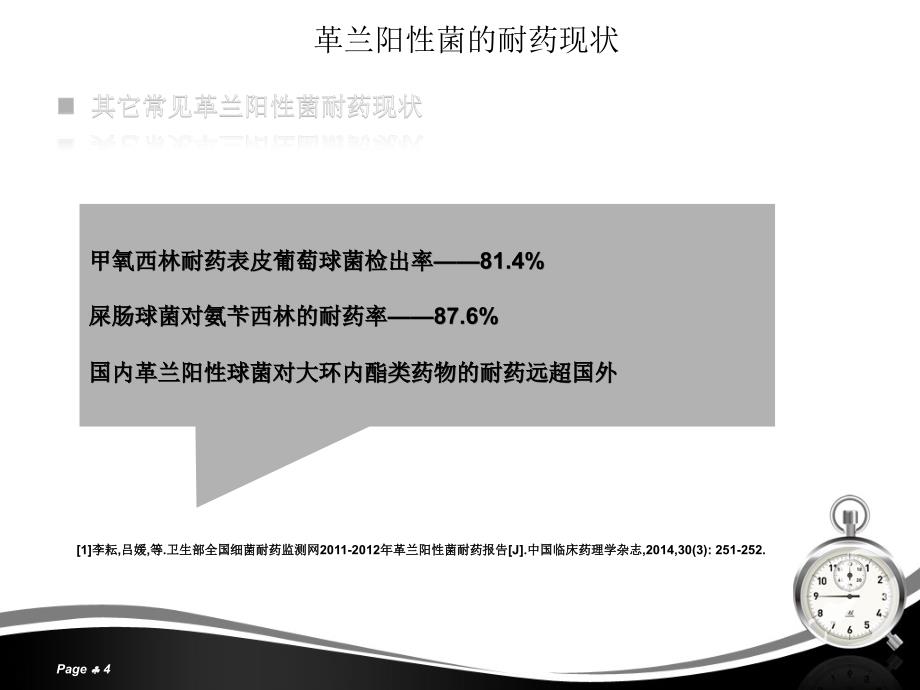 四种抗革兰阳性菌药物比较_第4页