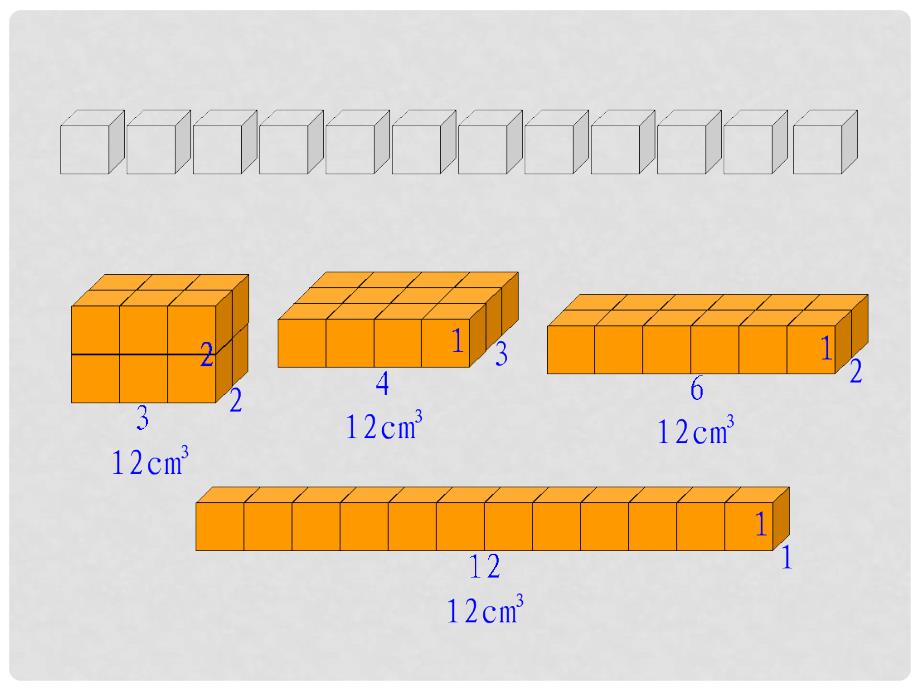 五年级数学下册 长方体、正方体的体积1课件 沪教版_第3页