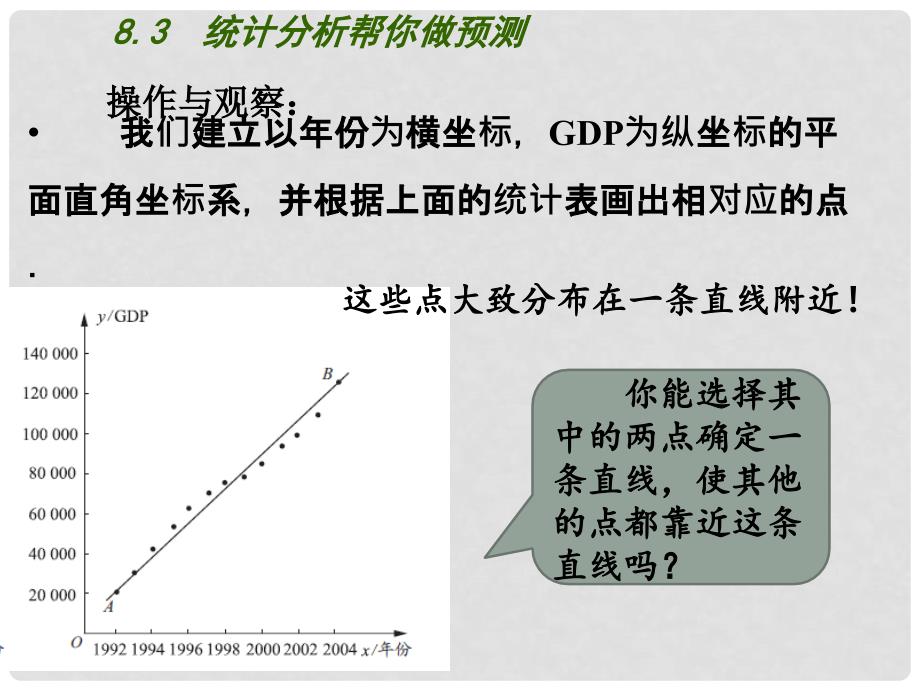 九年级数学下册 第8章 统计和概率的简单应用 8.3《统计分析帮你做预测》课件 （新版）苏科版_第4页