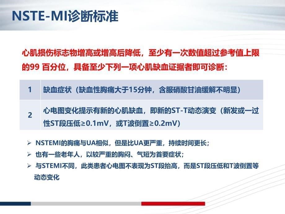 急性冠脉综合征诊治质量控制标准—NSTE-ACS诊治解读_第5页