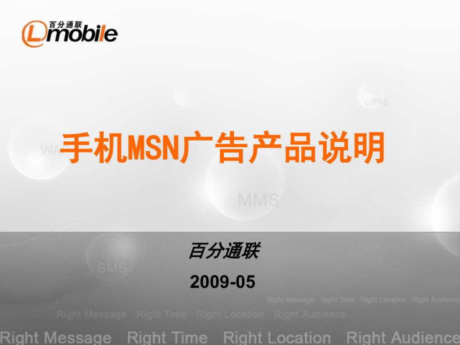 某公司手机MSN广告产品介绍广告价值用户特征分析经典案例_第1页