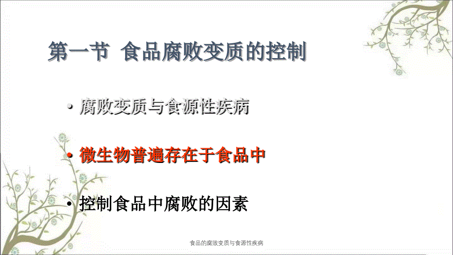 食品的腐败变质与食源性疾病_第4页