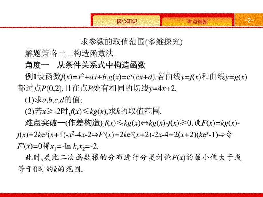 高考数学理二轮专题复习课件第二部分专题二_第2页