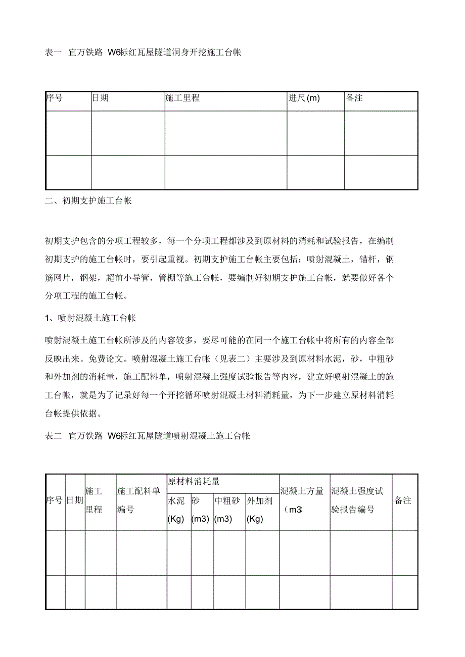 浅析铁路隧道工程检验批的编制_第2页