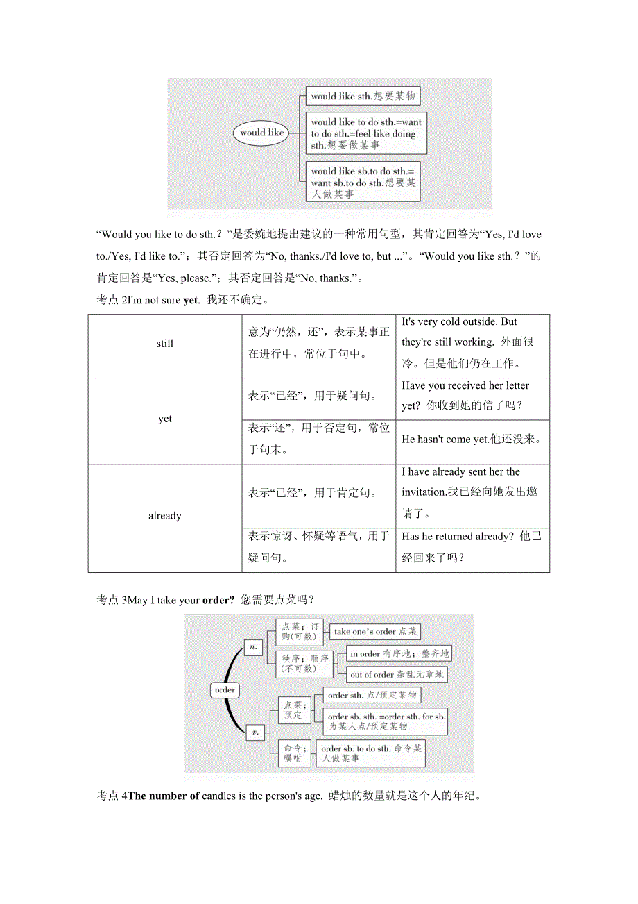 课时06.七年级下册　Units 10～12-2023中考英语四轮总复习（人教新目标版）（教师版）-中考英语备考资料重点汇总知识点归纳_第4页