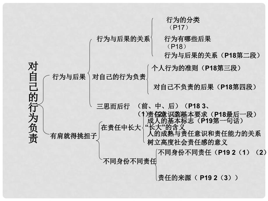 九年级政治 对自己行为负责复习课件 苏教版_第4页