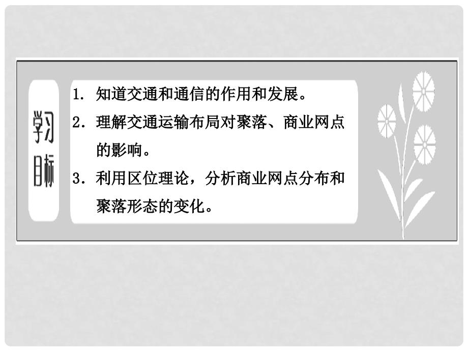 高中地理 第四单元 第三节 交通与通信发展带来的变化课件 鲁教版必修2_第4页