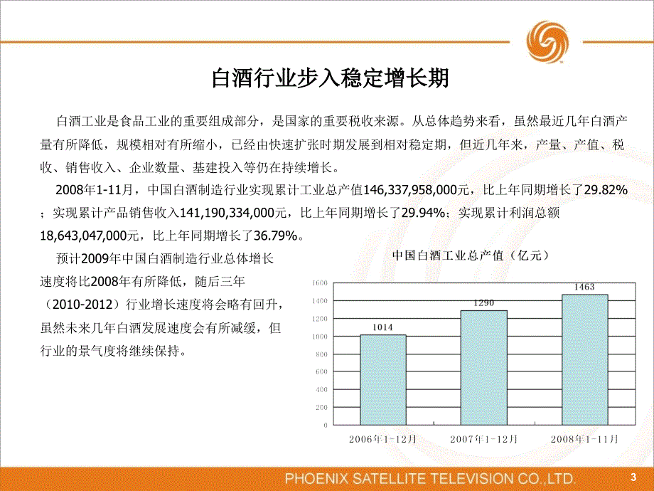 白酒类投放凤凰卫视的优势_第3页