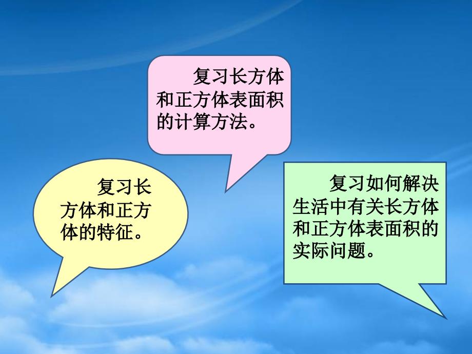 六年级数学上册长方体和正方体表面积的复习课件苏教_第2页