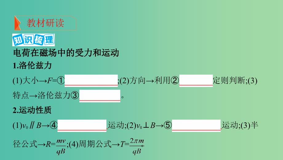 浙江版2020版高考物理一轮复习第20讲磁吃运动电荷的作用课件.ppt_第4页