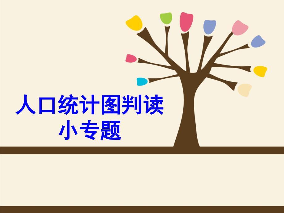 人口统计图判读小专题