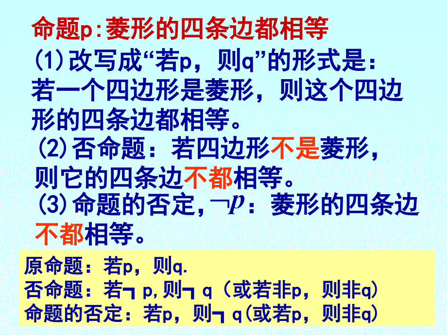 1.4.3含有一个量词的命题的否定4_第3页