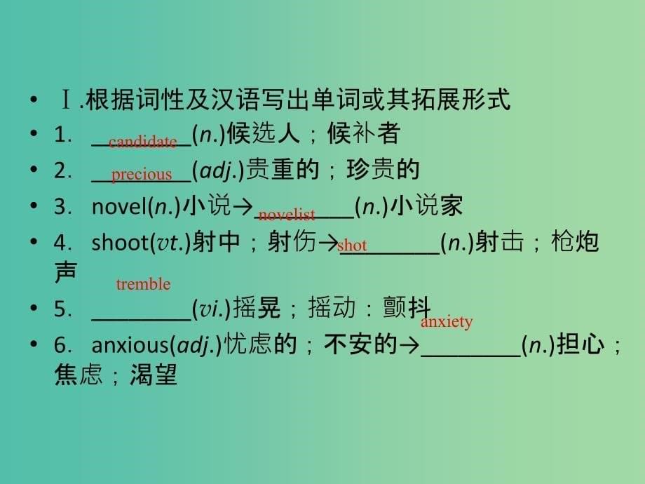 高中英语 Unit5 The power of nature Section3课件 新人教版选修6.ppt_第5页