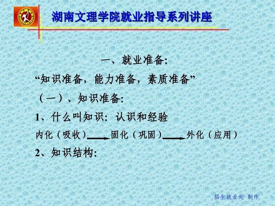 大学生就业准备与用人单位的用人理念_第5页