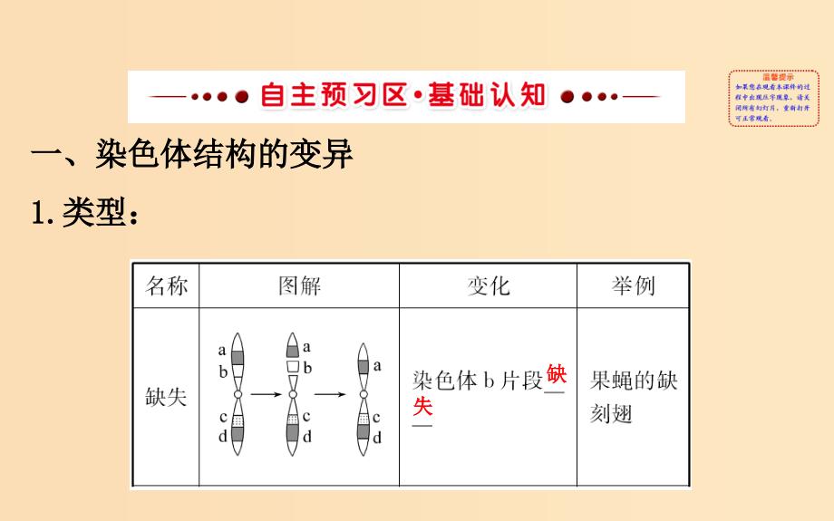 2018-2019学年高中生物5.2染色体变异课件2新人教版必修2 .ppt_第3页