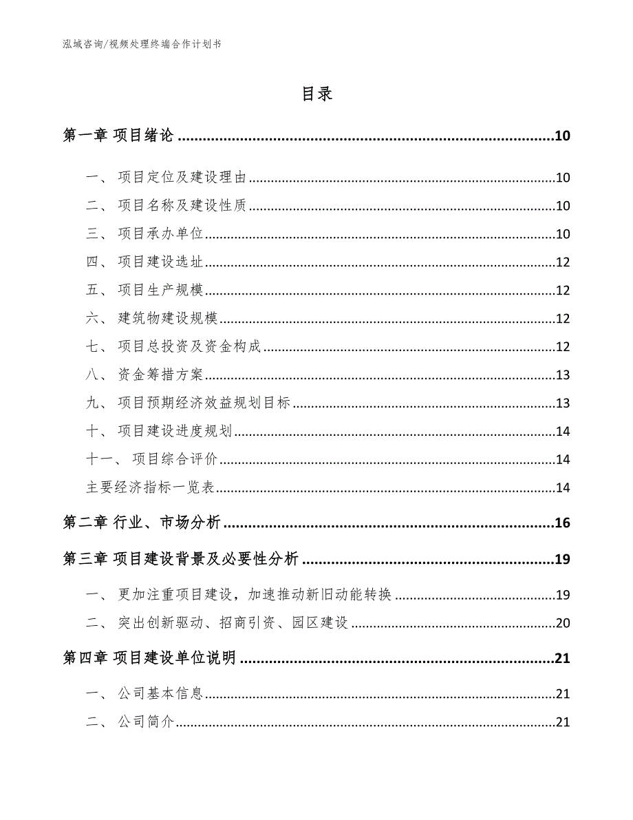 视频处理终端合作计划书（范文参考）_第2页