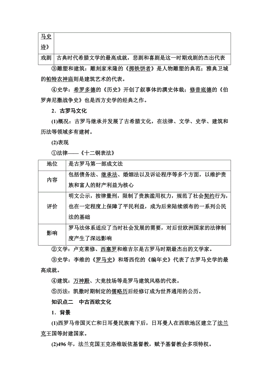 20-21 第2单元 第4课　欧洲文化的形成-教案课件-统编高中历史选择性必修三_第2页