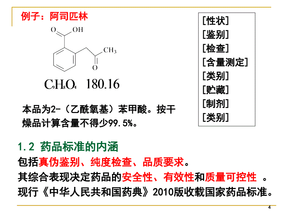 药品质量研究的内容与药典概况_第4页