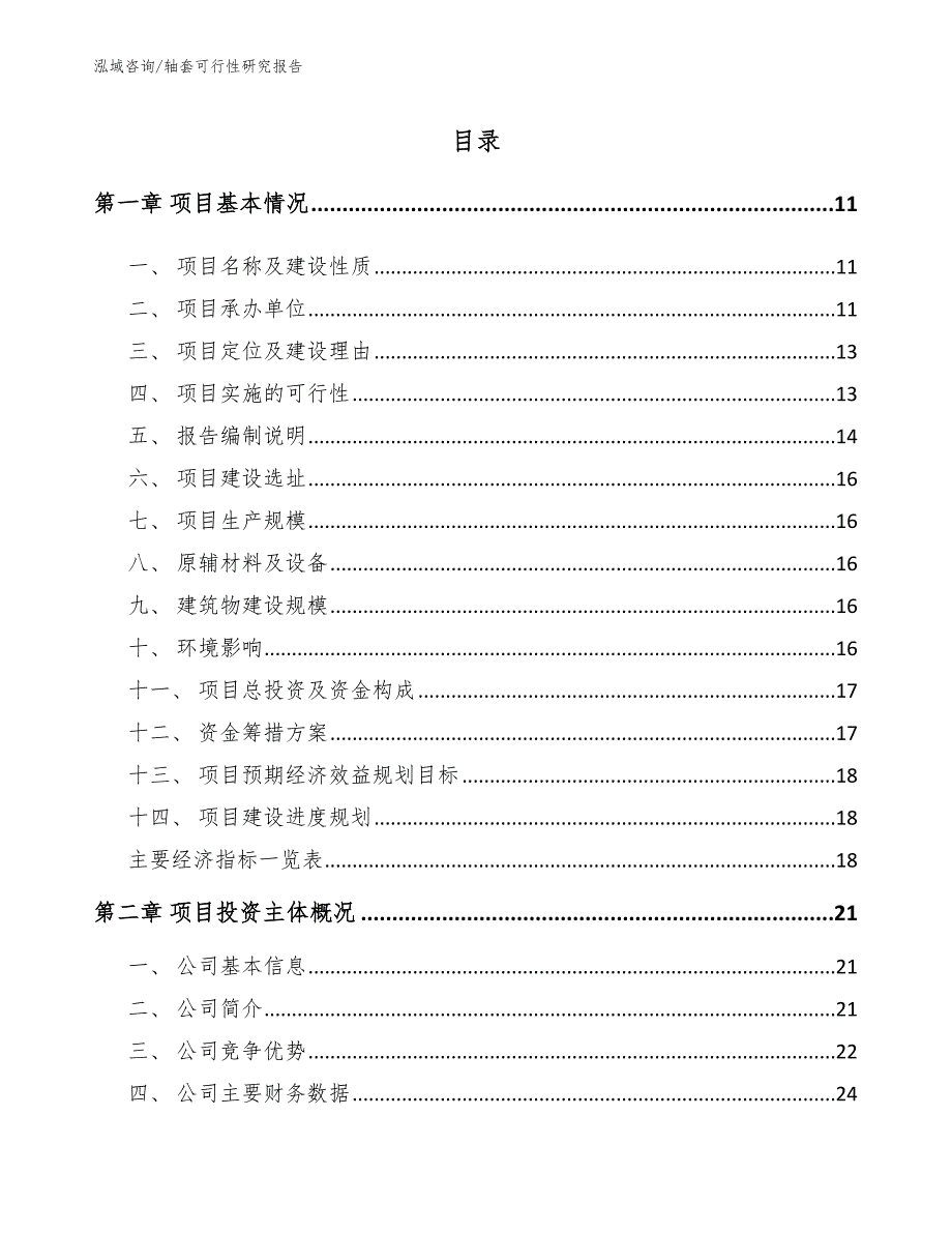 轴套可行性研究报告【参考范文】_第4页