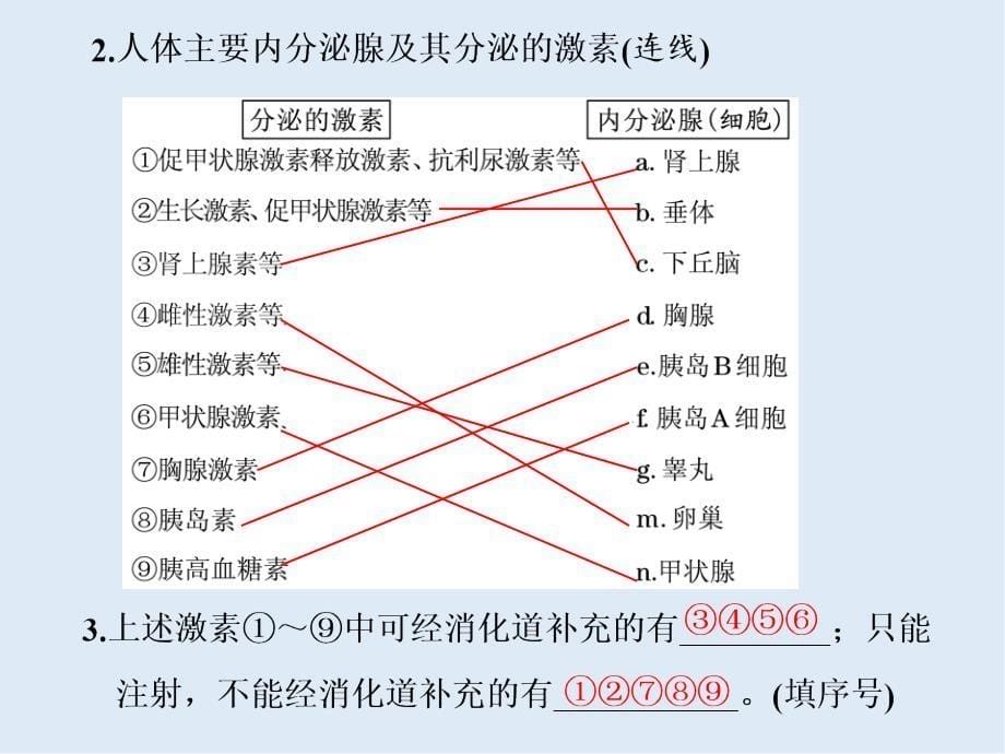 高中新创新一轮复习生物通用版课件：必修3 第一单元 第3讲 通过激素的调节_第5页