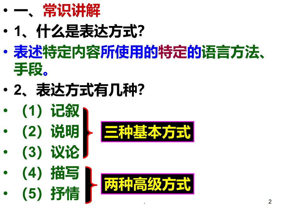 抒情方式课件_第2页