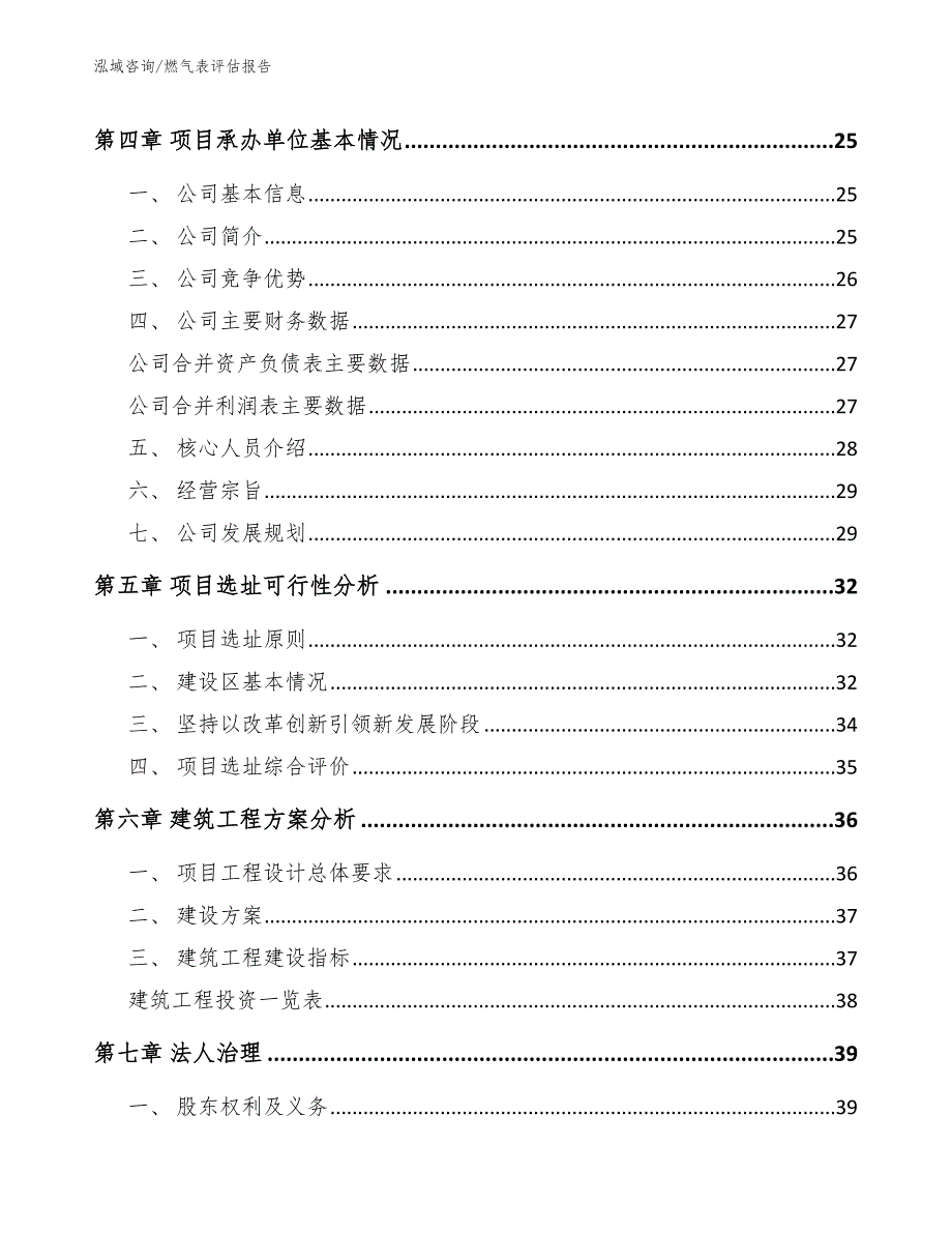 燃气表评估报告模板范文_第3页