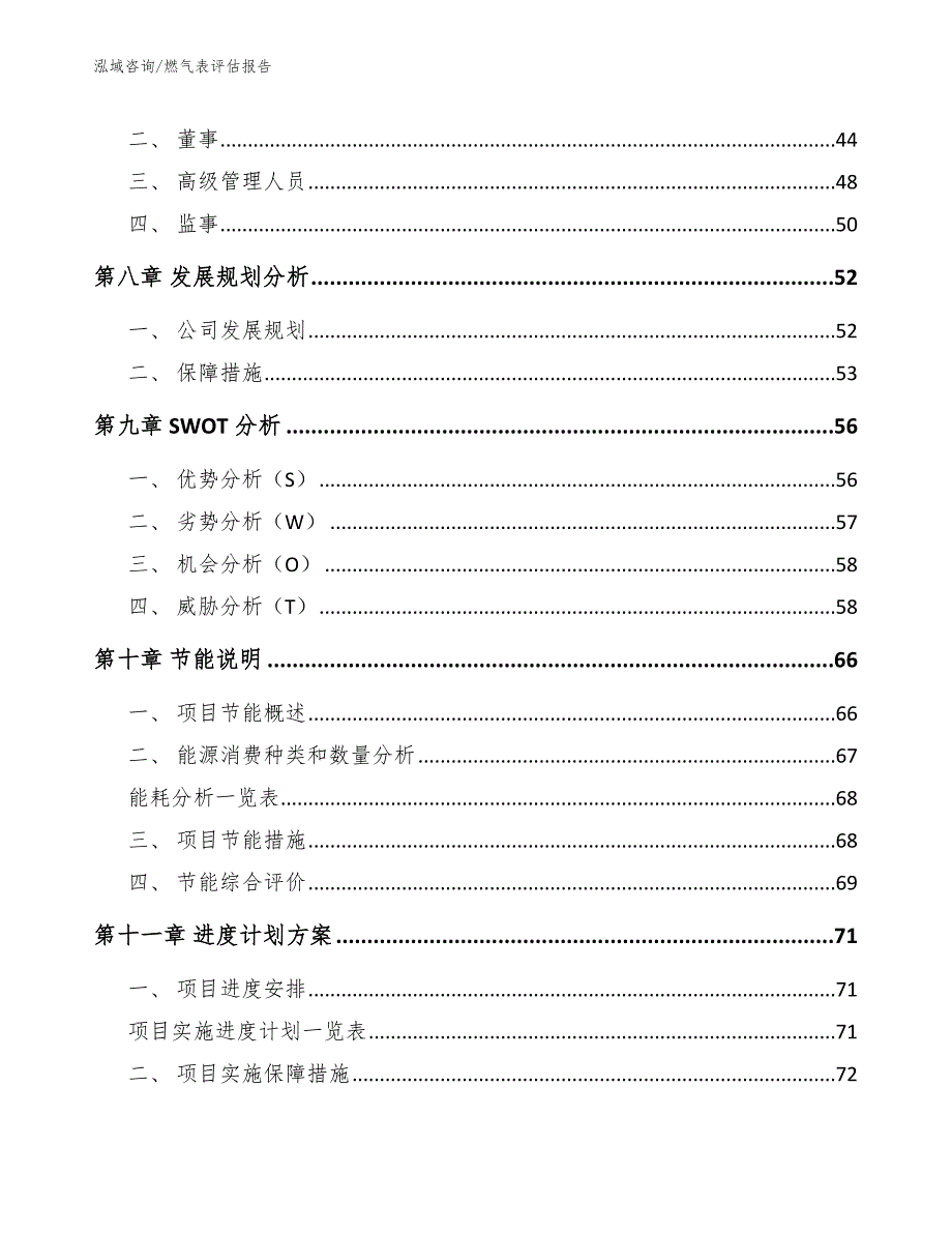 燃气表评估报告模板范文_第4页