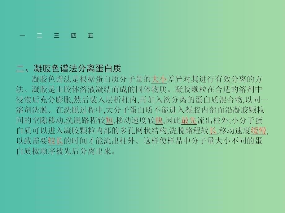 高中生物 4.1 生物成分的分离与测定技术课件 苏教版选修1.ppt_第5页