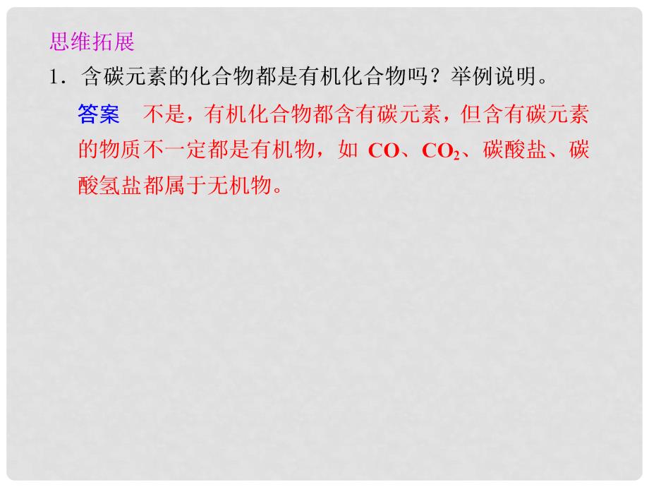 山东省费县艺林美术学校高中化学 第一节 最简单的有机物甲烷课件 新人教版必修2_第3页