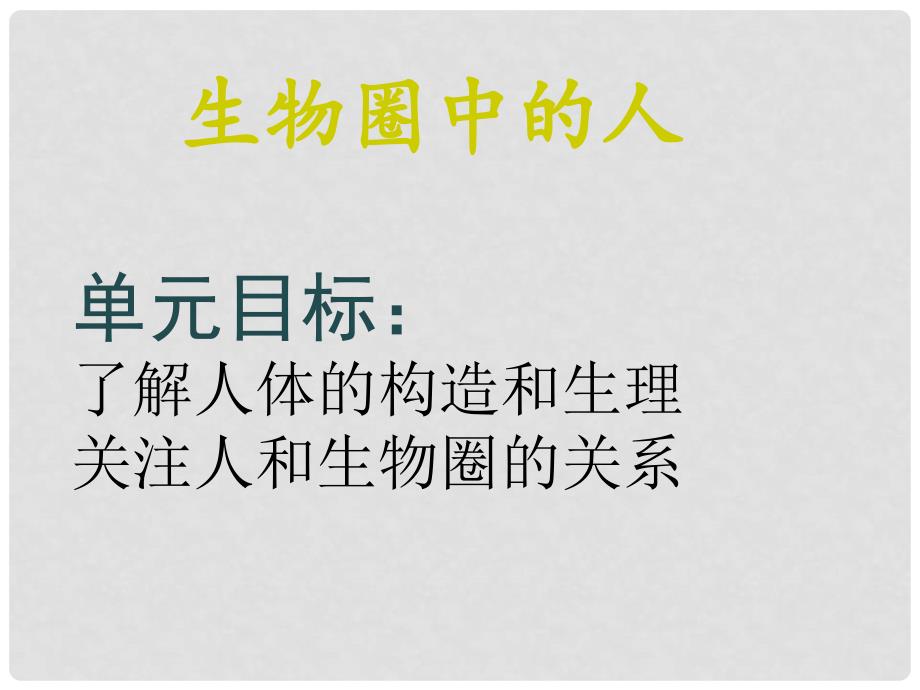 山东省青岛市黄岛区海青镇中心中学七年级生物下册 第一章 第一节 人类的起源和发展课件 （新版）新人教版_第1页