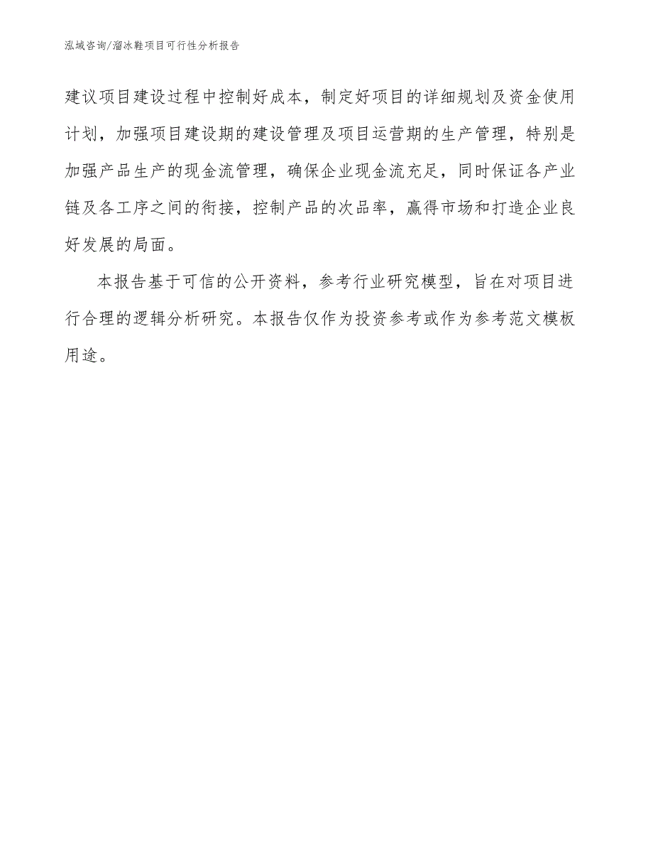 溜冰鞋项目可行性分析报告范文模板_第3页